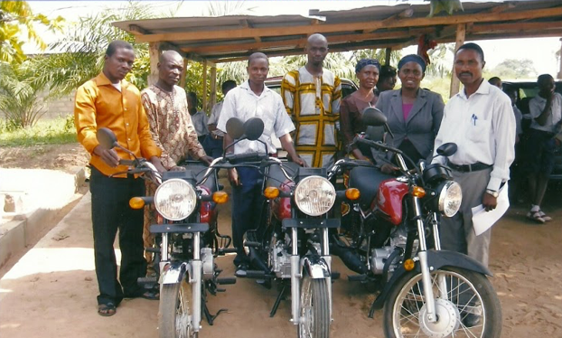 Missionaries receive bike donations