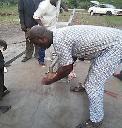 Bore Hole for Agao Community, Benin Republic - 2017