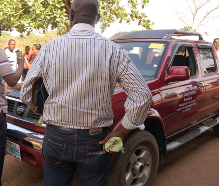 Van Donation to Jesus Missions - 2013