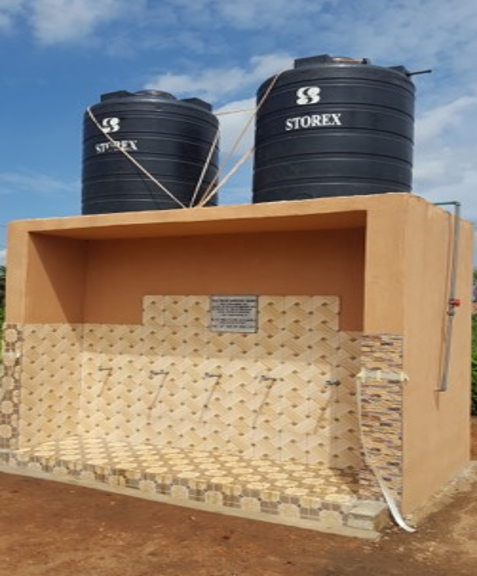 Water well project at Ile Ogo, Osun State - 2017