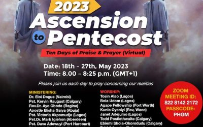 2023 Ascension to Pentecost: Ten Days of Praise & Prayer
